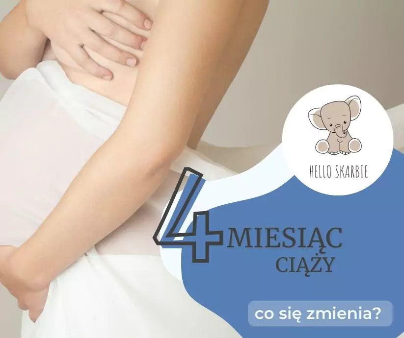 4 miesiąc ciąży co się zmienia